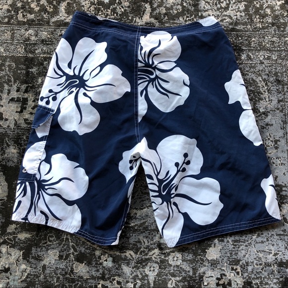 Exist “Supreme” Navy Blue Board Shorts Medium - Picture 5 of 6